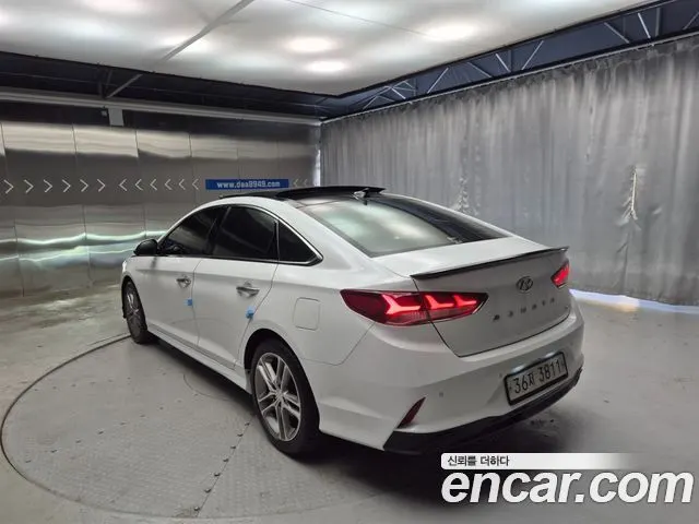 HYUNDAI SONATA 2019 — 157 494 км, белый-перламутр, Корея — под ключ — фото 10