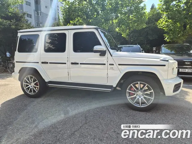 MERCEDES-BENZ G-CLASS W463B 2021 — 22 000 км, белый, Корея — под ключ — фото 2