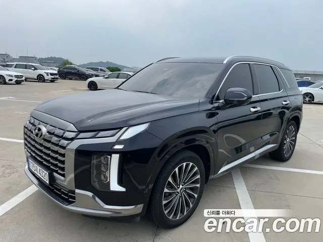 HYUNDAI PALISADE 2023 — 39 420 км, синий, Корея — под ключ — фото 2