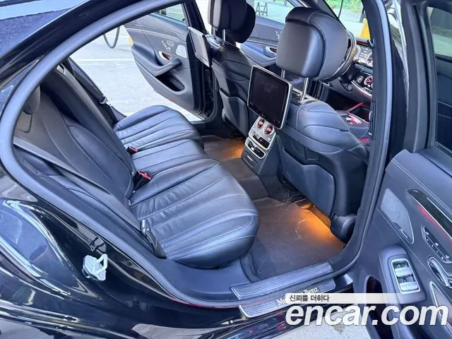 MERCEDES-BENZ S-CLASS W222 2016 — 228 000 км, чёрный, Корея — под ключ — фото 11
