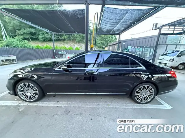 MERCEDES-BENZ S-CLASS W222 2016 — 228 000 км, чёрный, Корея — под ключ — фото 3