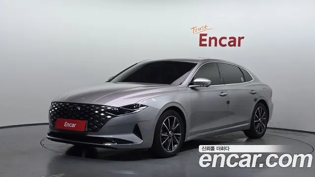 HYUNDAI GRANDEUR 2020 — 65 921 км, серебристо-серый, Корея — под ключ — фото 1