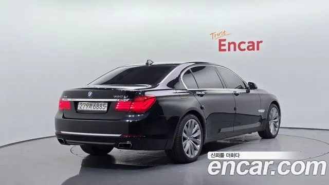 BMW 7 SERIES 2015 — 203 544 км, чёрный, Корея — под ключ — фото 2