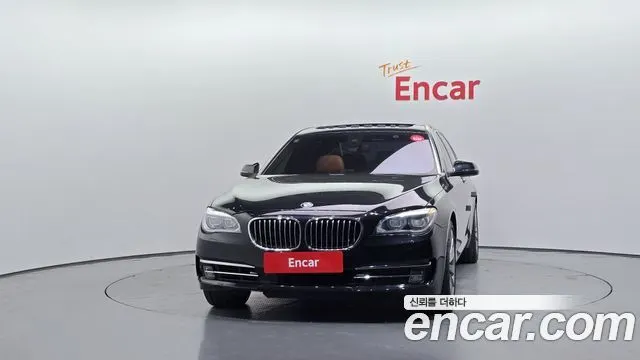 BMW 7 SERIES 2015 — 203 544 км, чёрный, Корея — под ключ — фото 3
