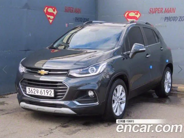 CHEVROLET TRAX 2018 — 140 756 км, серый, Корея — под ключ — фото 12