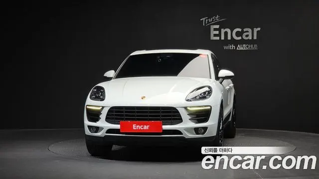 PORSCHE MACAN 2017 — 108 039 км, белый, Корея — под ключ — фото 3