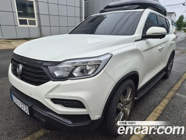 KGM G4 REXTON 2018 — 176 000 км, белый, Корея — под ключ — фото 3