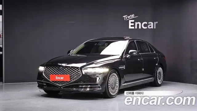 GENESIS G90 2019 — 86 007 км, чёрный, Корея — под ключ — фото 10