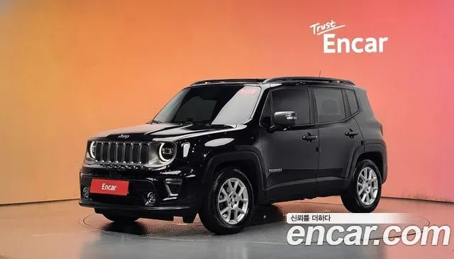JEEP RENEGADE 2020 — 107 313 км, чёрный, Корея — под ключ — фото 2