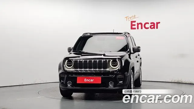 JEEP RENEGADE 2020 — 107 313 км, чёрный, Корея — под ключ — фото 3