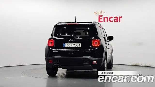 JEEP RENEGADE 2020 — 107 313 км, чёрный, Корея — под ключ — фото 4