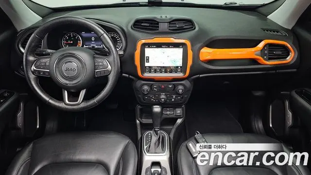 JEEP RENEGADE 2020 — 107 313 км, чёрный, Корея — под ключ — фото 7
