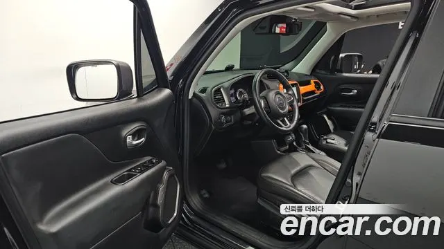 JEEP RENEGADE 2020 — 107 313 км, чёрный, Корея — под ключ — фото 10