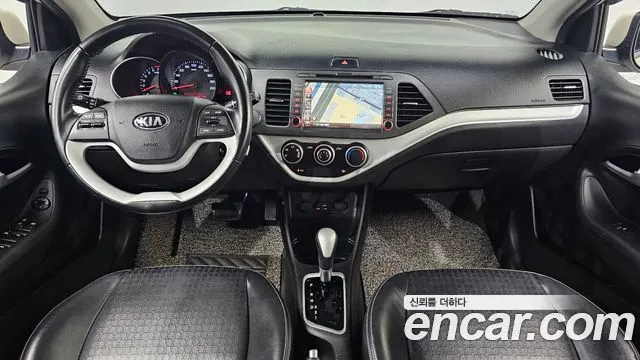 KIA MORNING 2016 — 105 361 км, белый-перламутр, Корея — под ключ — фото 7