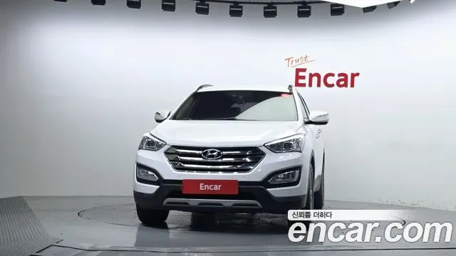 HYUNDAI SANTA FE 2014 — 131 553 км, белый, Корея — под ключ — фото 3