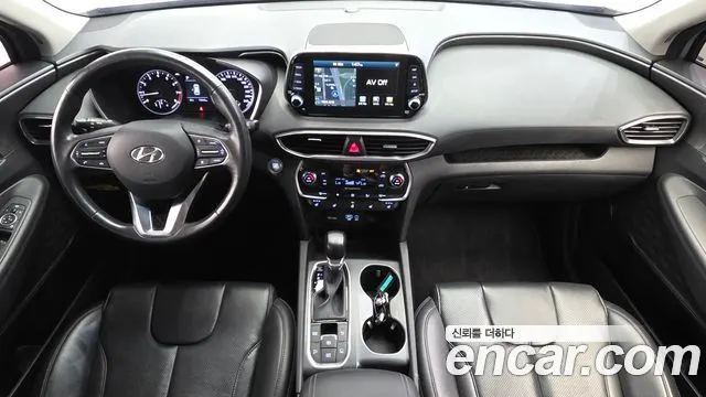 HYUNDAI SANTA FE 2019 — 73 543 км, серебристый, Корея — под ключ — фото 7