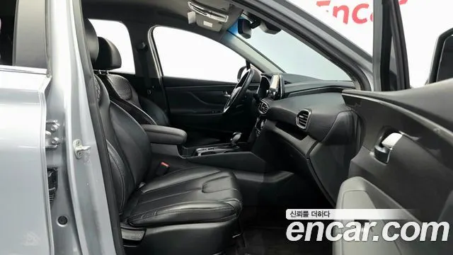HYUNDAI SANTA FE 2019 — 73 543 км, серебристый, Корея — под ключ — фото 10