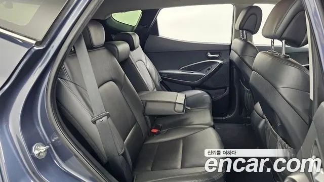 HYUNDAI SANTA FE 2018 — 70 832 км, синий, Корея — под ключ — фото 12