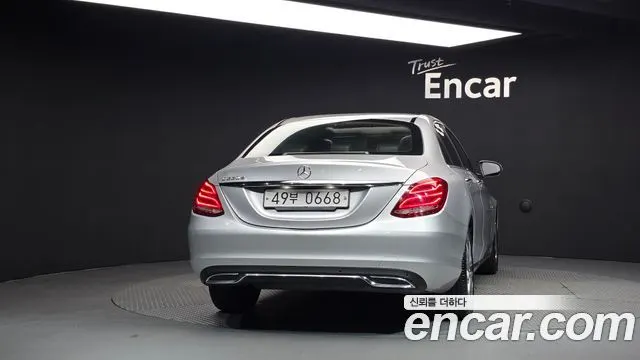 MERCEDES-BENZ C-CLASS W205 2016 — 178 204 км, серебристый, Корея — под ключ — фото 4