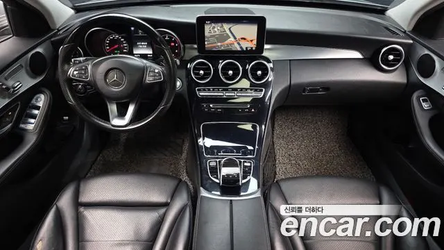 MERCEDES-BENZ C-CLASS W205 2016 — 178 204 км, серебристый, Корея — под ключ — фото 7