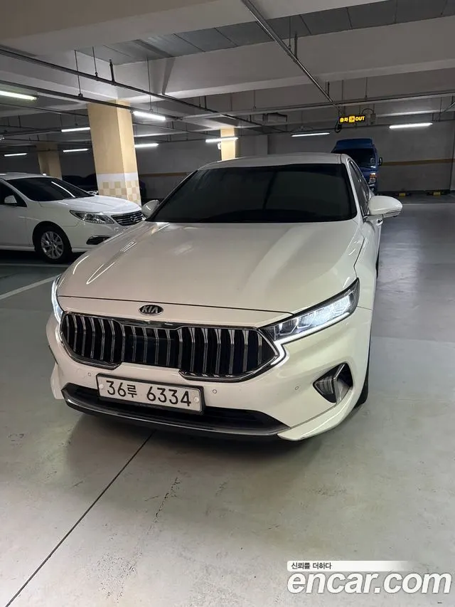 KIA K7 PREMIER 2020 — 120 000 км, белый, Корея — под ключ — фото 1