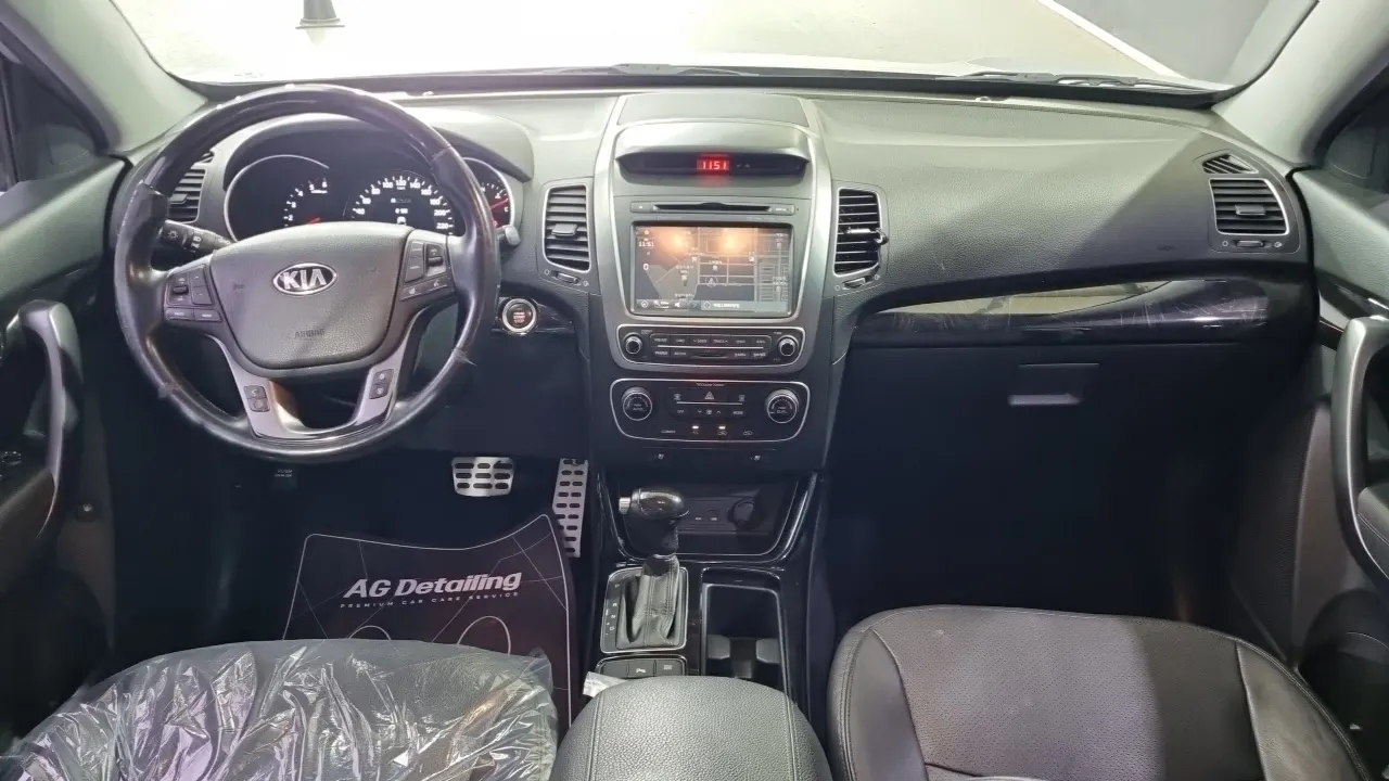 KIA SORENTO R 2014 — 115 384 км, серебристый, Корея — под ключ — фото 7
