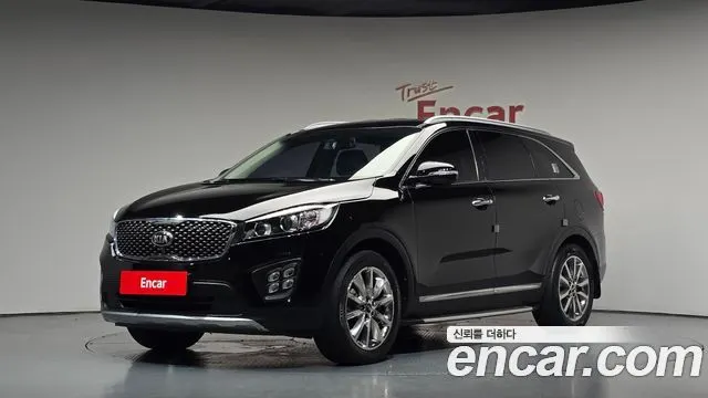 KIA SORENTO 2016 — 149 964 км, чёрный, Корея — под ключ — фото 1