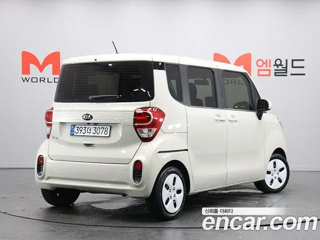 KIA RAY 2021 — 82 165 км, белый-перламутр, Корея — под ключ — фото 3