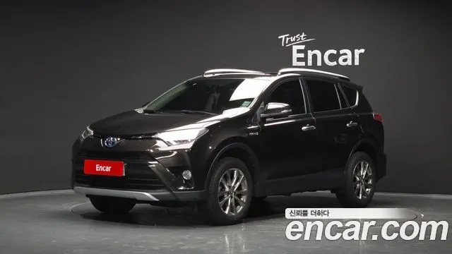TOYOTA RAV4 2016 — 216 802 км, коричневый, Корея — под ключ — фото 1