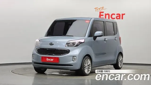 KIA RAY 2016 — 113 880 км, светло-серебристый, Корея — под ключ — фото 1