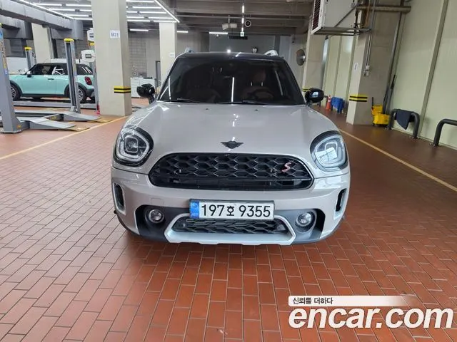 MINI COOPER S COUNTRYMAN 2022 — 22 643 км, светло-золотистый, Корея — под ключ — фото 2