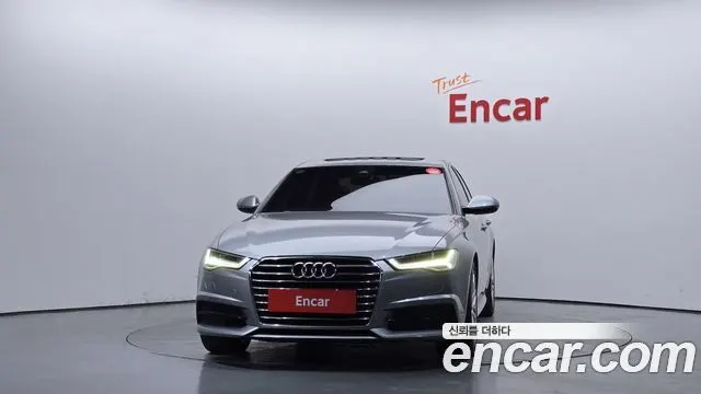 AUDI A6 2018 — 137 730 км, серебристо-серый, Корея — под ключ — фото 3