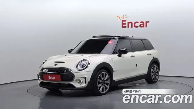 MINI COOPER S CLUBMAN 2021 — 46 773 км, белый-перламутр, Корея — под ключ — фото 1