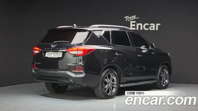 KGM G4 REXTON 2018 — 203 456 км, чёрный, Корея — под ключ — фото 2