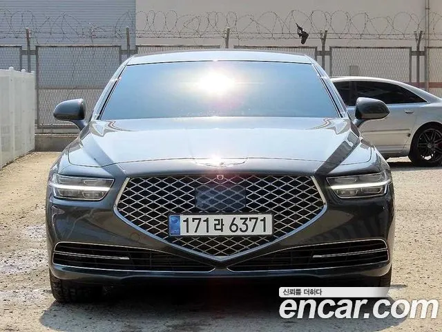 GENESIS G90 2019 — 169 706 км, серый, Корея — под ключ — фото 1