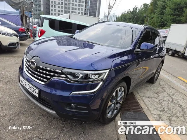 RENAULT KOREA QM6 2017 — 49 535 км, синий, Корея — под ключ — фото 3