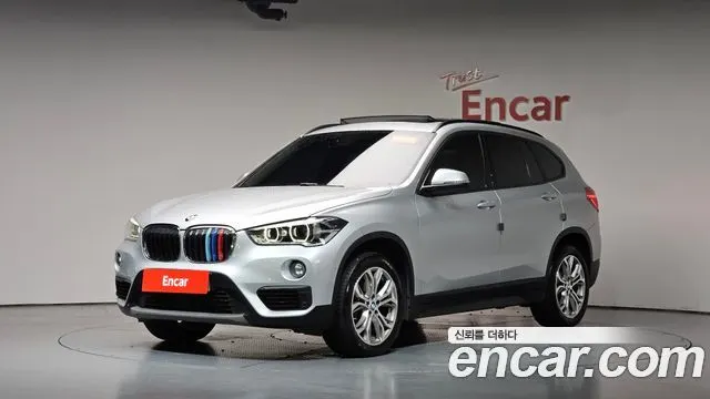 BMW X1 2018 — 115 509 км, серебристый, Корея — под ключ — фото 12
