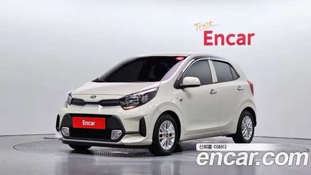 KIA MORNING URBAN 2021 — 43 598 км, белый-перламутр, Корея — под ключ — фото 1