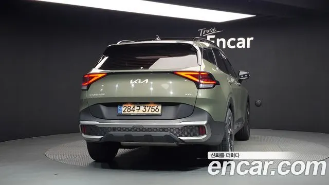 KIA SPORTAGE 2022 — 148 620 км, салатовый, Корея — под ключ — фото 4