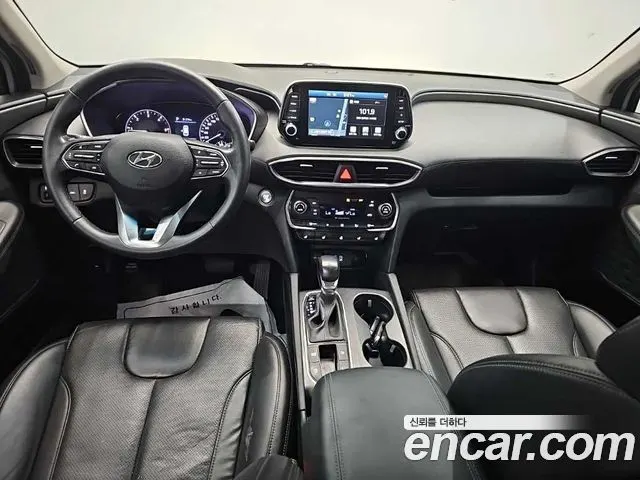 HYUNDAI SANTA FE 2019 — 147 818 км, серебристый, Корея — под ключ — фото 7