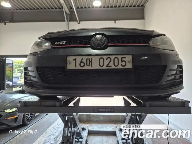 VOLKSWAGEN GOLF 2016 — 259 986 км, серый, Корея — под ключ — фото 4