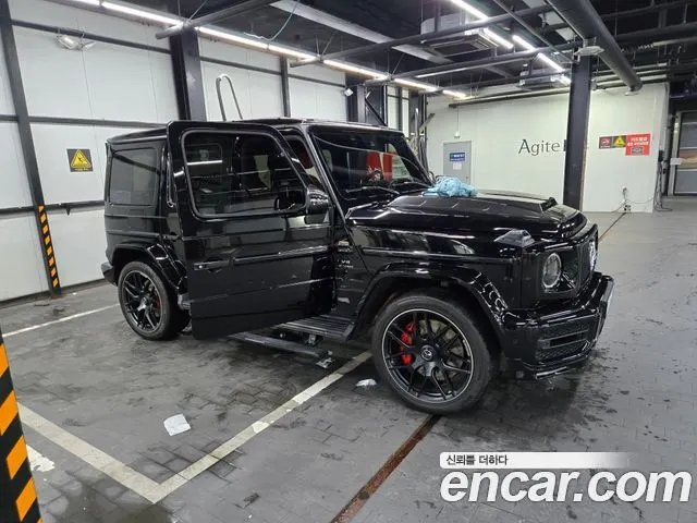 MERCEDES-BENZ G-CLASS W463B 2021 — 27 700 км, чёрный, Корея — под ключ — фото 9
