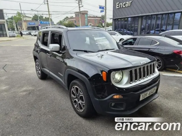 JEEP RENEGADE 2017 — 80 683 км, чёрный, Корея — под ключ — фото 3