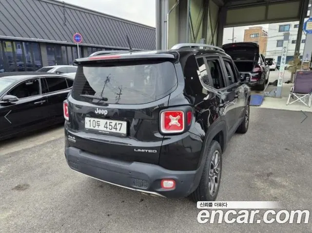 JEEP RENEGADE 2017 — 80 683 км, чёрный, Корея — под ключ — фото 5