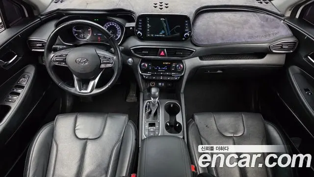 HYUNDAI SANTA FE 2019 — 175 923 км, белый, Корея — под ключ — фото 7