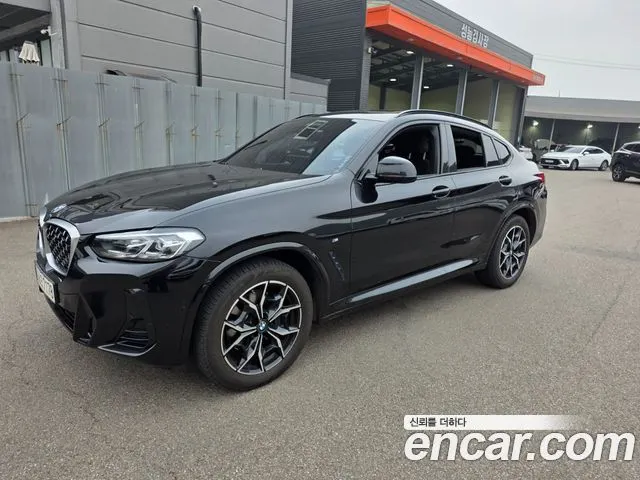 BMW X4 2022 — 77 251 км, чёрный, Корея — под ключ — фото 2