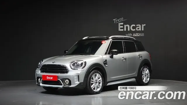 MINI COOPER COUNTRYMAN 2023 — 34 842 км, серебристо-серый, Корея — под ключ — фото 1