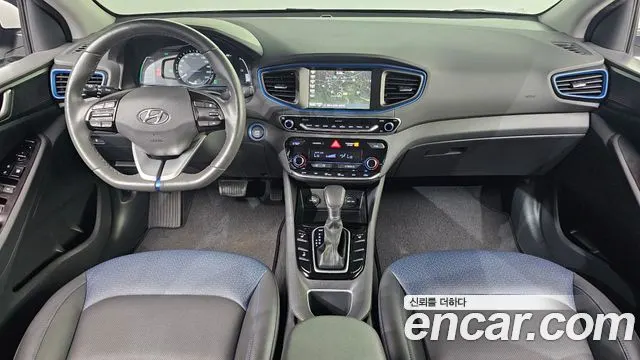HYUNDAI IONIQ HYBRID 2017 — 98 534 км, белый, Корея — под ключ — фото 7