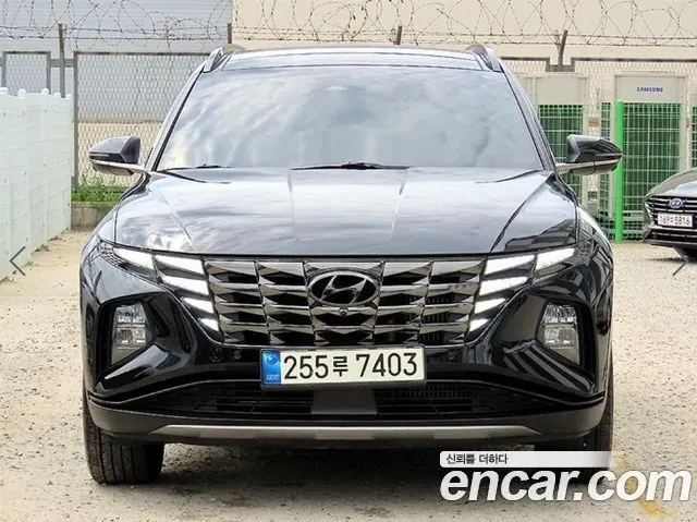 HYUNDAI TUCSON 2022 — 175 490 км, чёрный, Корея — под ключ — фото 1