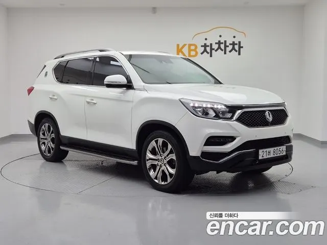 KGM G4 REXTON 2018 — 164 500 км, белый, Корея — под ключ — фото 2